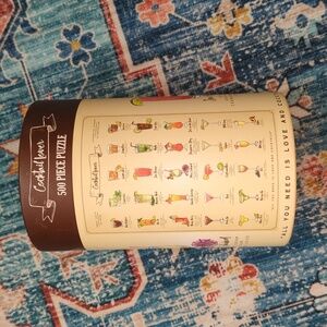 Cocktail Lover 500 Piece Jigsaw Puzzle
